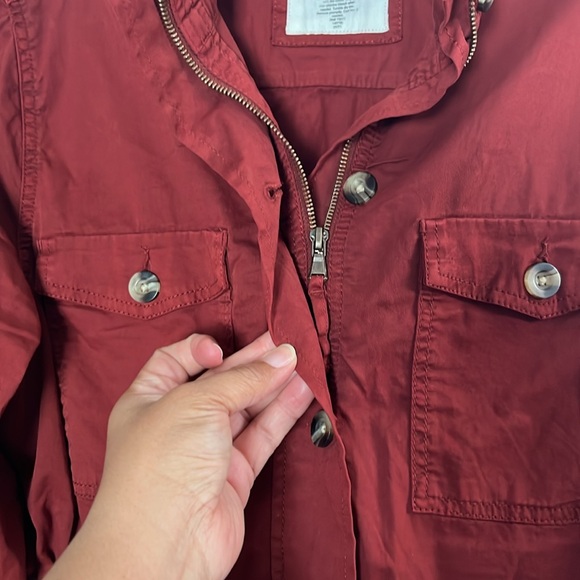 Sonoma brand lightweight jacket. NWOT never worn. Rust color size XL - Picture 5 of 8